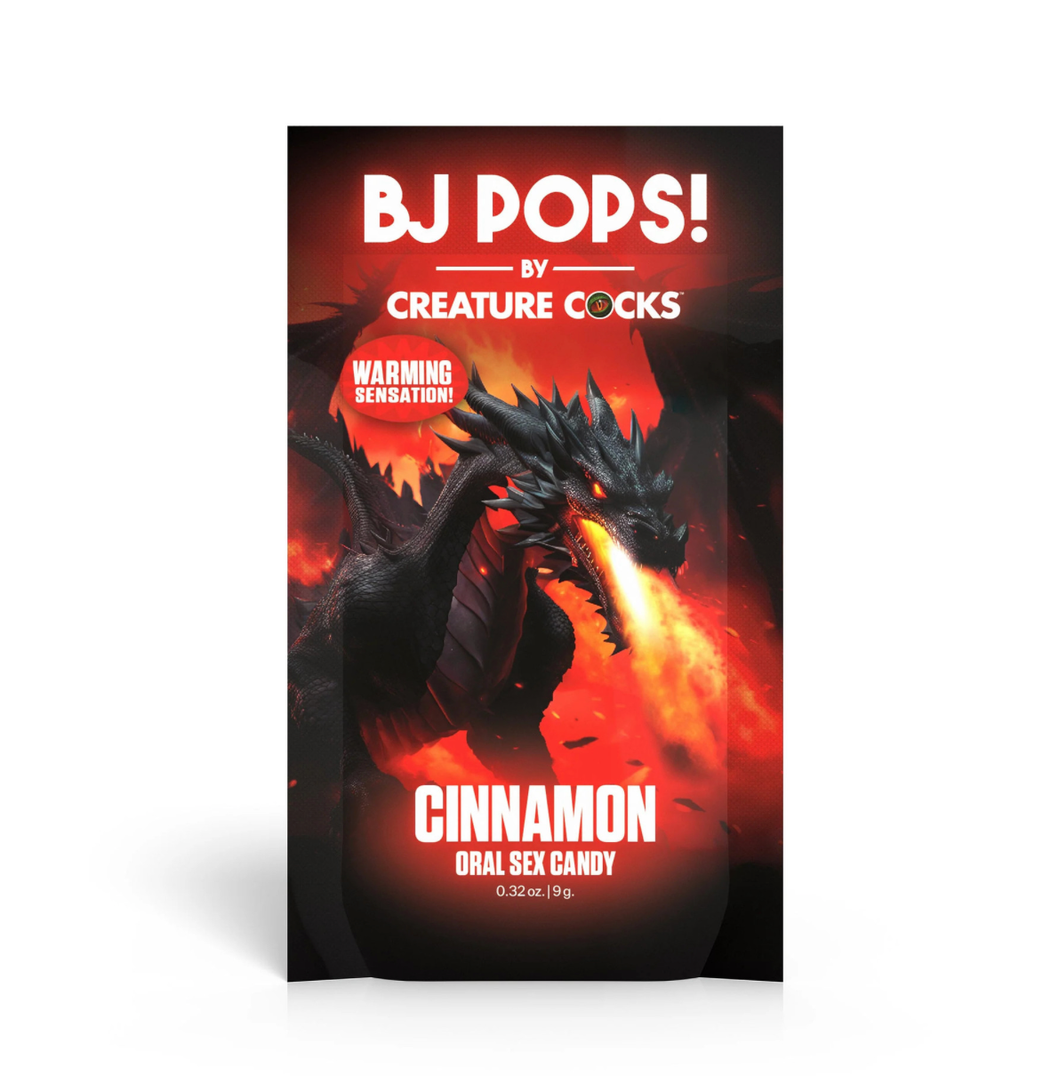 Creature Cock - BJ Pops! Warming Oral Sex Candy - Cinnamon