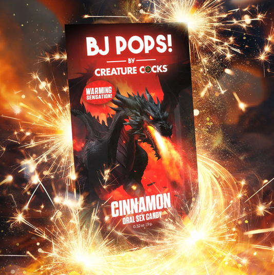 Creature Cock - BJ Pops! Warming Oral Sex Candy - Cinnamon