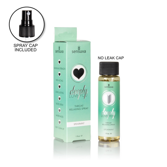 SENSUVA - SPRAY RELAXANT POUR LA GORGE MENTHE - 1OZ