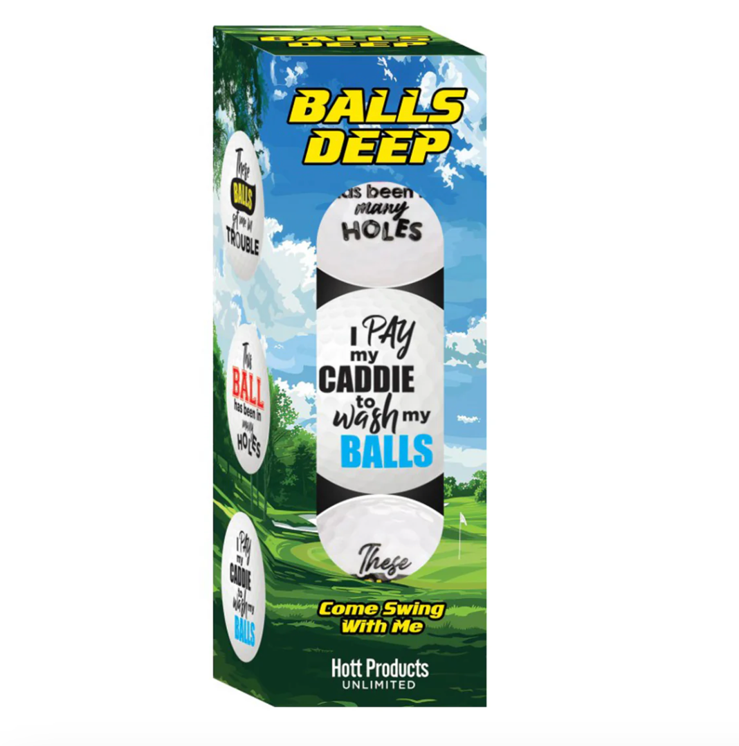 Golf Balls - Balls Deep Novelty