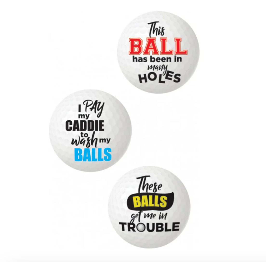 Golf Balls - Balls Deep Novelty