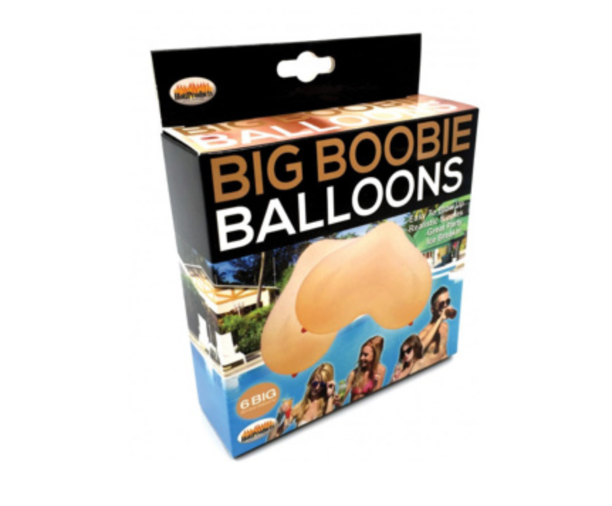Ballon Poitrine Gonflée - Paquet de 6