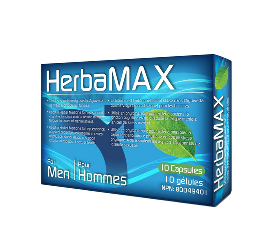 HerbaMAX - Pro Pour Hommes - 10 Capsules