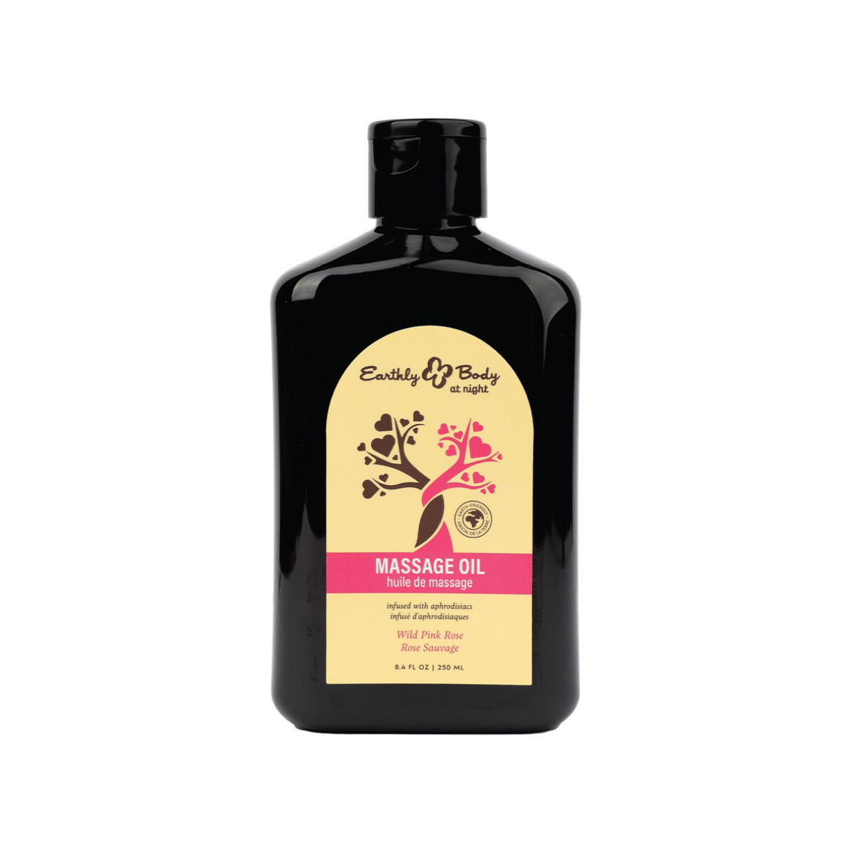 Earthly Body - Huile de Massage - Rose Sauvage 8oz
