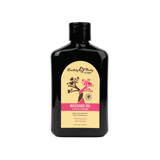 Earthly Body - Huile de Massage - Rose Sauvage 8oz