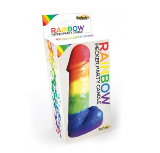 RABAIS - Chandelle Penis Géant Rainbow