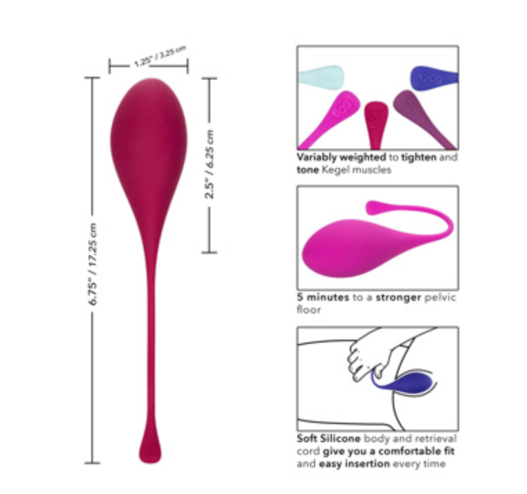 RABAIS - Ensemble De 5 Exerciseur Kegel - Tighten & Tone