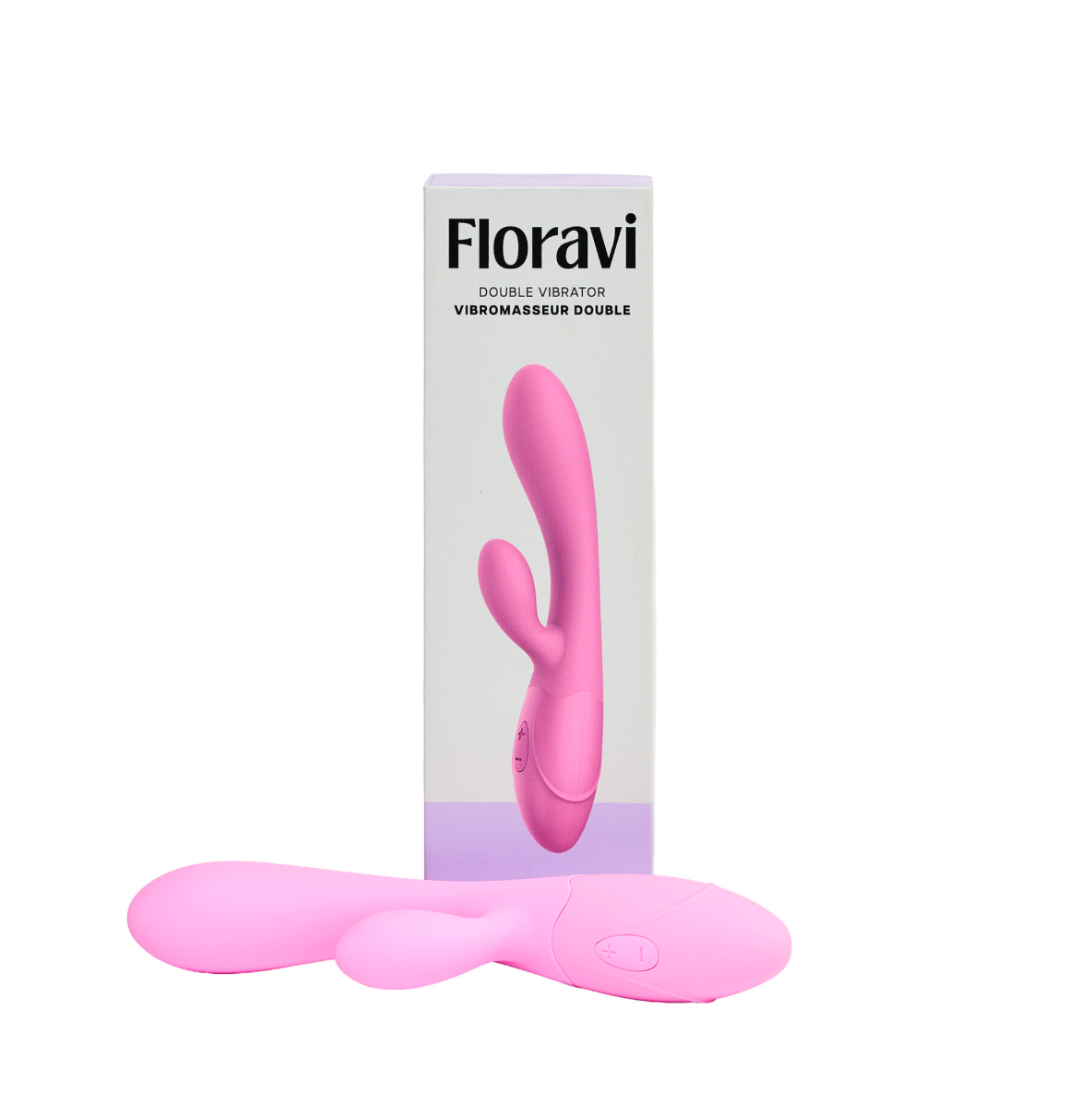 Floravi - Vibromasseur Double Rechargeable