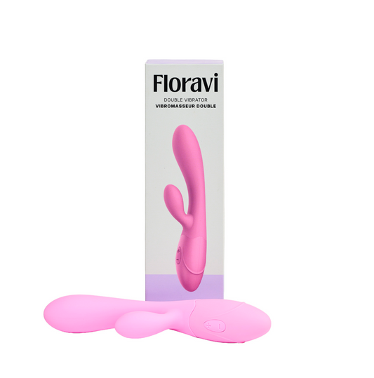 Floravi - Vibromasseur Double Rechargeable