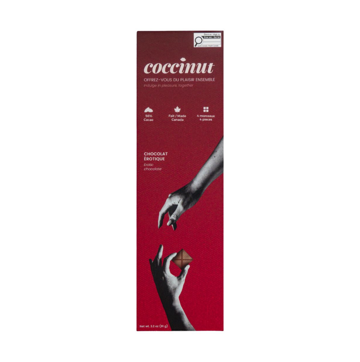 Chocolat Gastronomique et Aphrodisiaque Coccinut