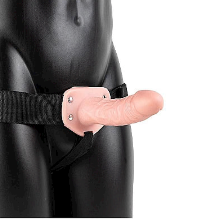 RABAIS - Hollow Strap-on without Balls 7''