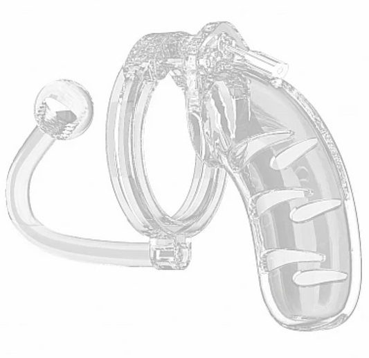 RABAIS - MANCAGE Chastity - 4,5" - Cage with anal plug