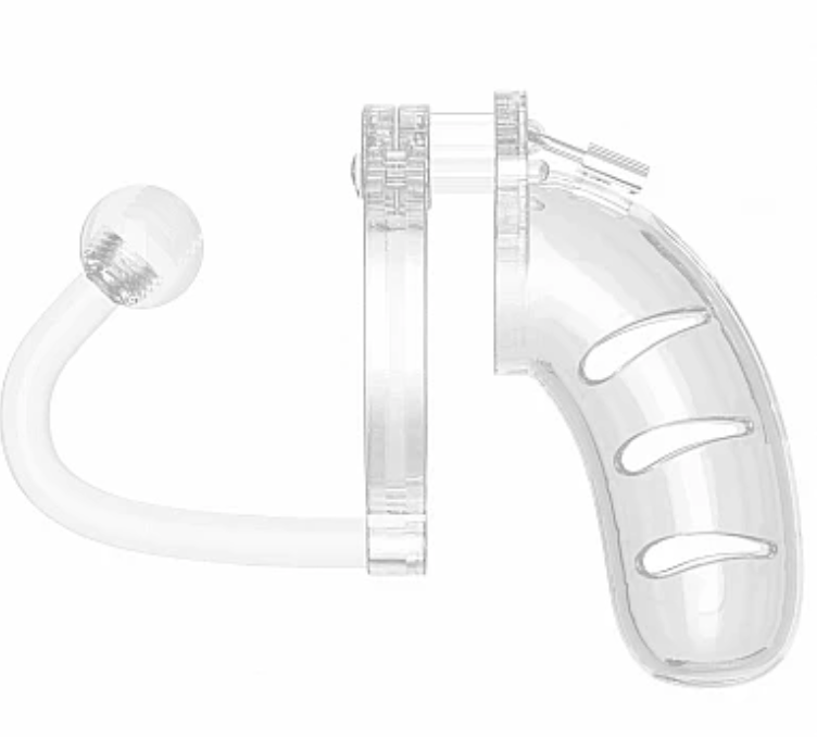 RABAIS - MANCAGE Chastity - 4,5" - Cage with anal plug