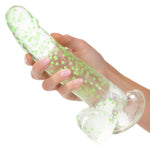 I Leaf Dick Glow-In-The-Dark Weed Leaf Dildo