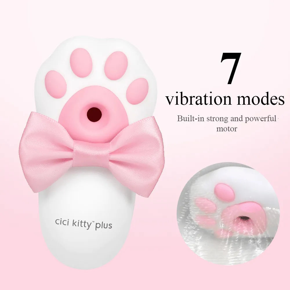 CiCi Kitty Plus- 2 In 1 Oral Sex and Vibrating - Otouch