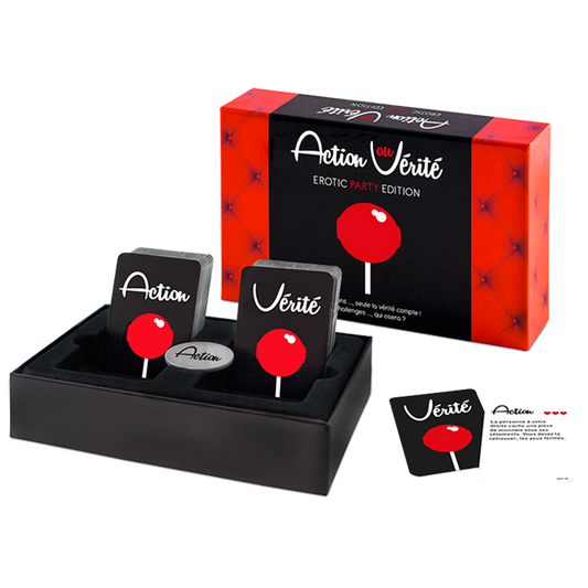 JEU ACTION OU VÉRITÉ - EROTIC PARTY EDITION
