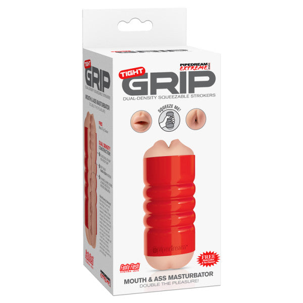 TIGHT GRIP - MOUTH AND ASS MASTURBATOR
