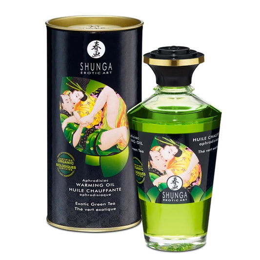 SHUNGA LOTION CHAUFFANTE ORGANICA THE VERT