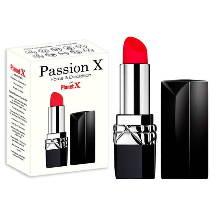 PASSION X  ROUGE A LÈVRES VIBRANT PAR PLANETX