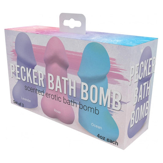 PECKER BATH BOMB TRIO
