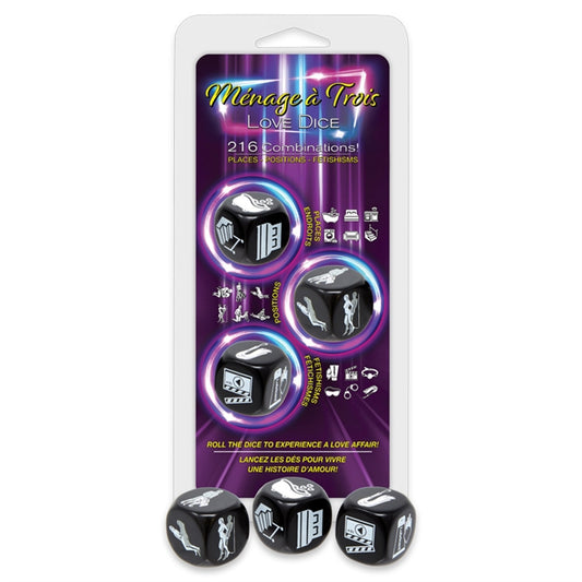 Ménage à Trois Love Dice