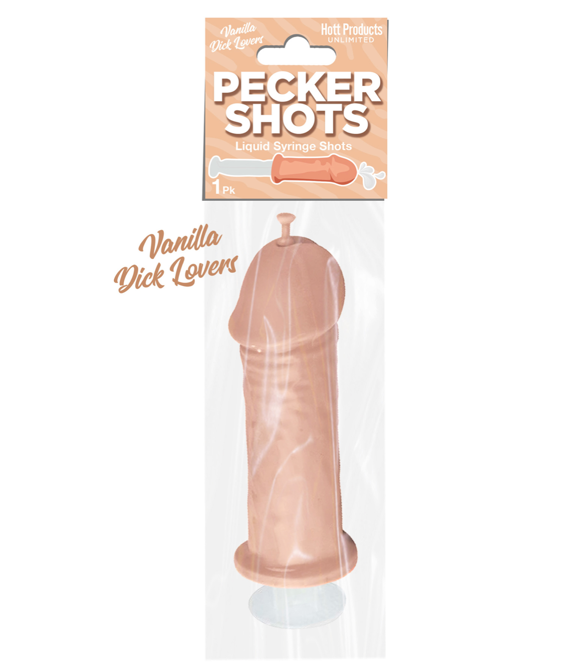 PECKER SHOTS BEIGE SYRINGE