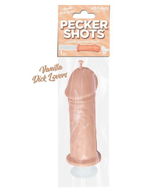 PECKER SHOTS BEIGE SYRINGE