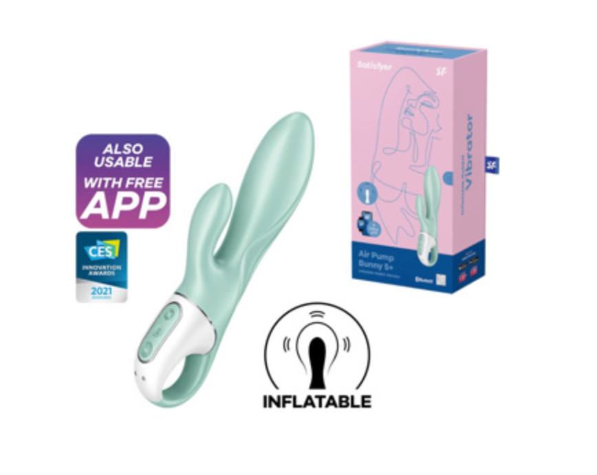SATISFYER BUNNY 5+ AIR PUMP