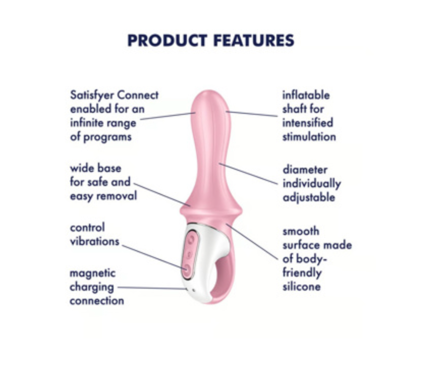 SATISFYER BOOTY 5+ AIR PUMP