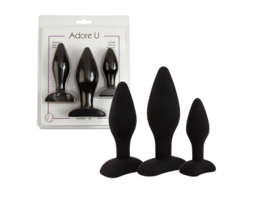 ADORE U - SIENA TRIO BUTT PLUG