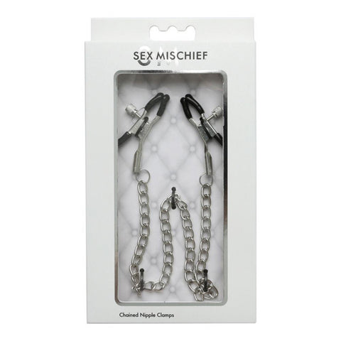 SM - CHAINED NIPPLE CLAMPS
