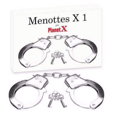 MENOTTES X 1 ARGENT PAR PLANETX