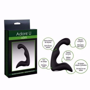 ADORE U HÖM - STIMULATEUR DE PROSTATE VIBRANT