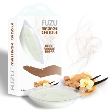 FUZU CHANDELLE DE MASSAGE - SUCRE VANILLÉ